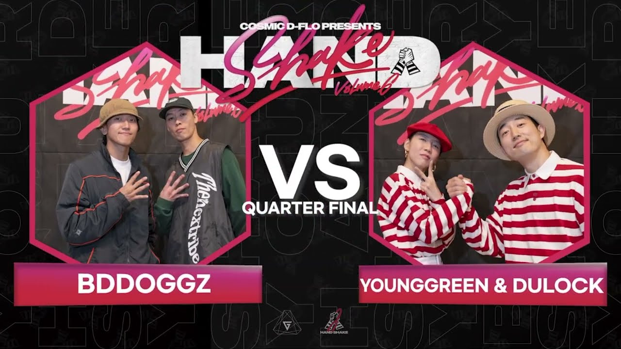 BDDOGGZ(Beigow & Diao) VS YOUNGGREEN & DU LOCK | ROUND of 8 - HAND SHAKE LOCKING BATTLE VOL.6