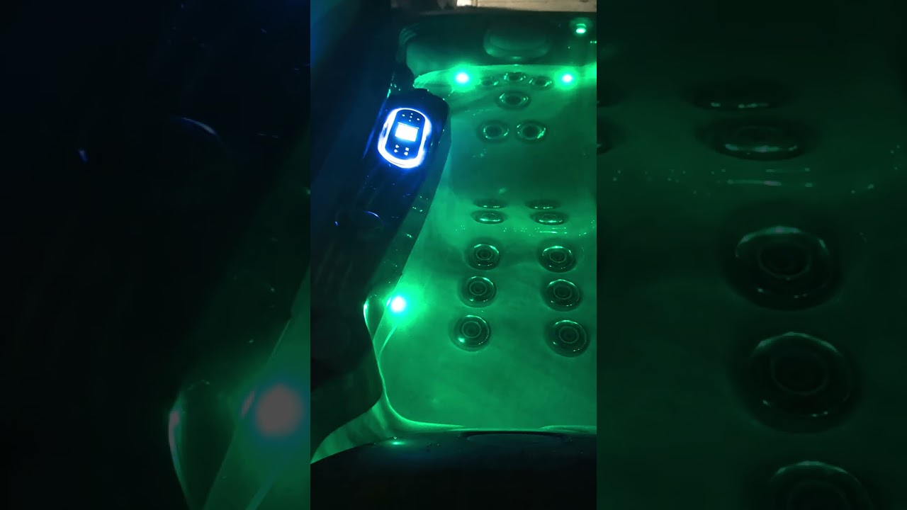 Hot tub malfunction process starts with flashing lights. This walks through testing and power cycle.