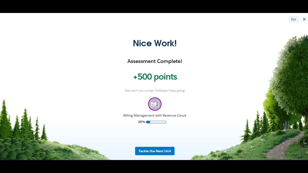 Set Up Billing Basics at Billing Management with Revenue Cloud in Trailhead Salesforce