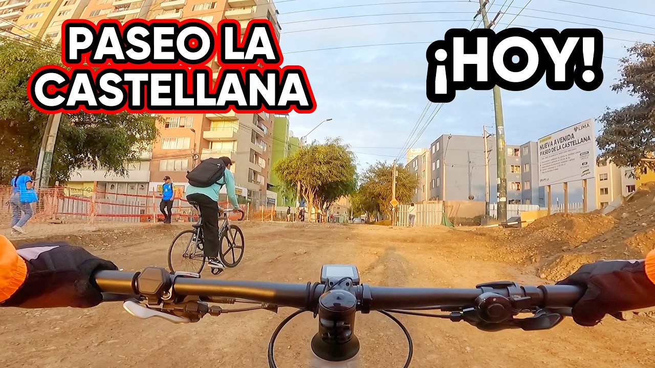 🚧 PASEO LA CASTELLANA HOY | Ya toma forma la ampliación vial