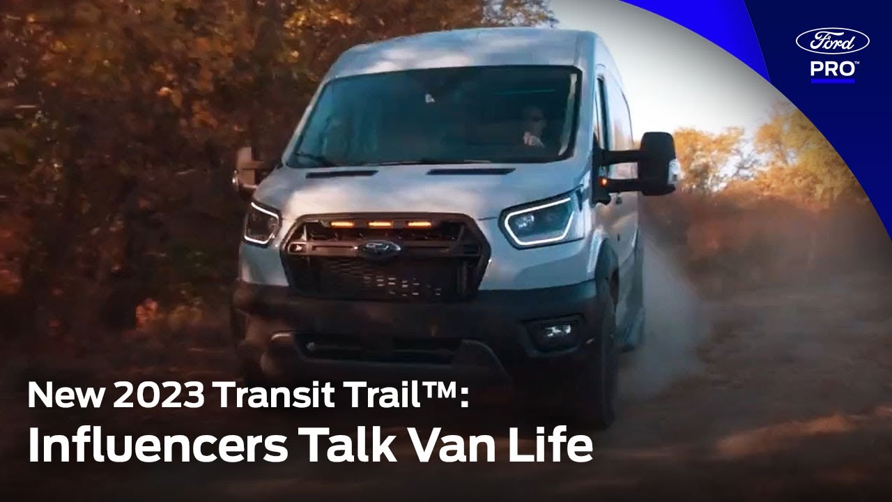 Wanda Young Chats with Van-Lifers | New 2023 Transit Trail™ | Ford Pro™