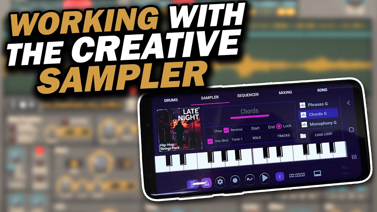How to use the sampler in NextSoundZ