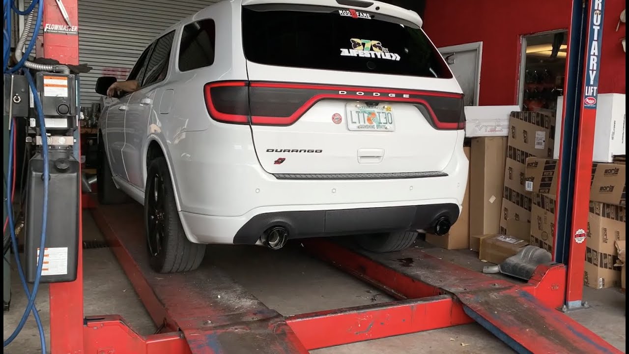 Durango GT X pipe with Borla muffler (Quick Breakdown)