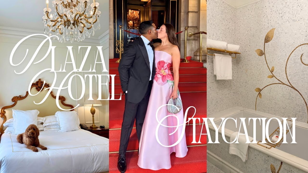 NYC wedding & staycation at The Plaza Hotel!