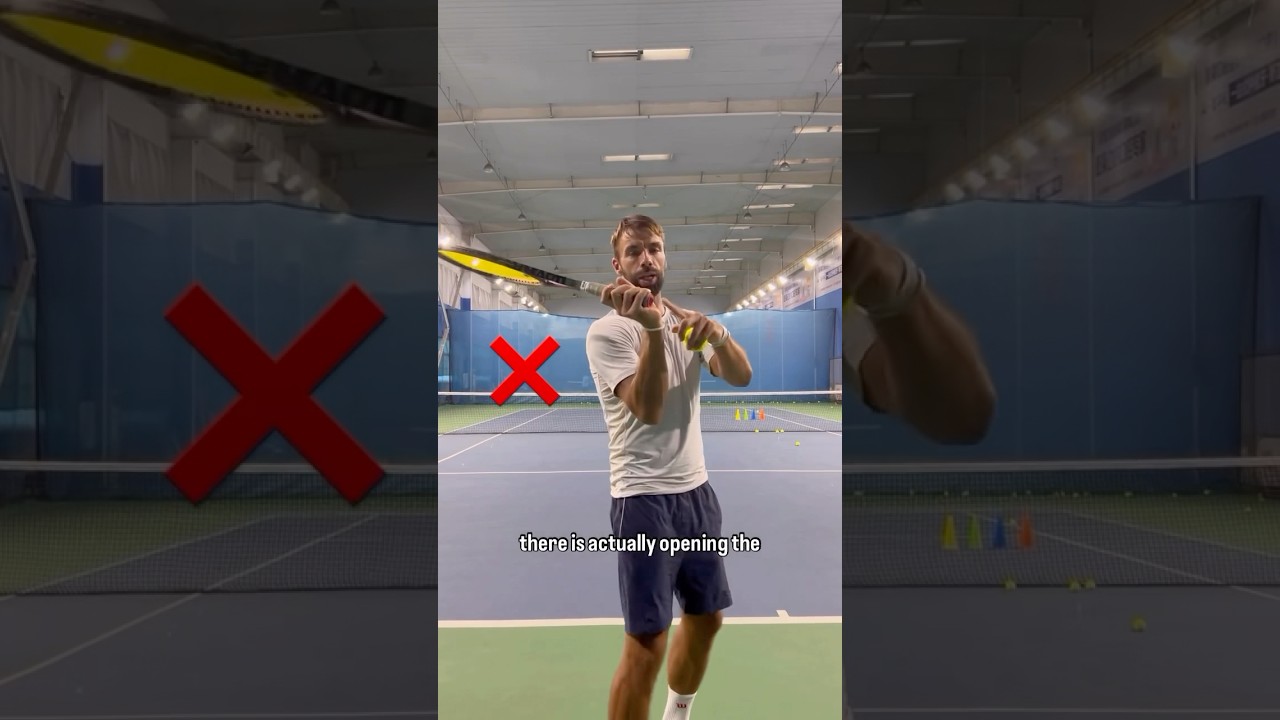 ПОДАЧА ОФИЦИАНТА &mdash; РЕАЛЬНАЯ ПРОБЛЕМА И МЕТОД РЕШЕНИЯ! #tennisfitmen #tennisserve #tenniscoach #te...