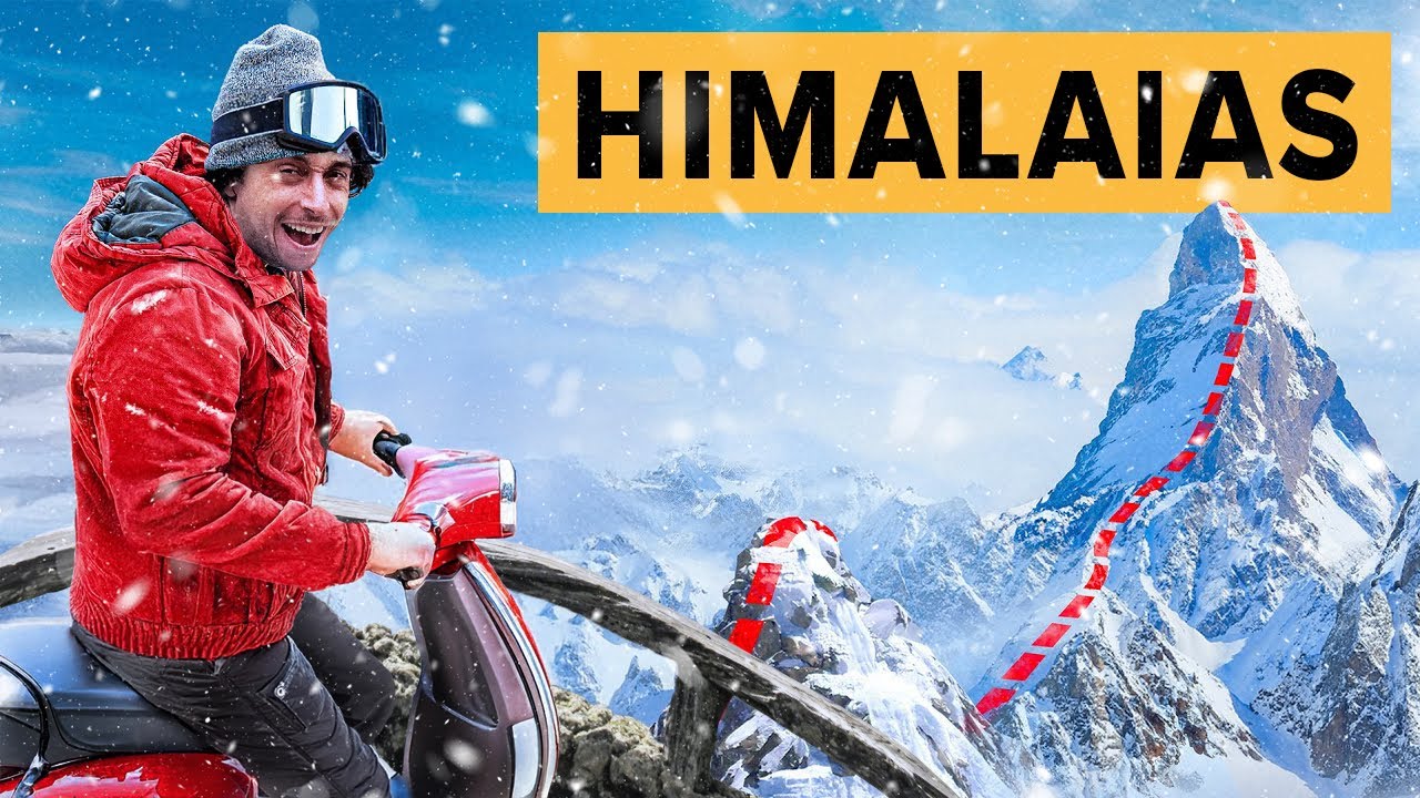 Sobrevivemos 28 Dias de SCOOTER nos Himalaias (+700 Km, -5 ºC)
