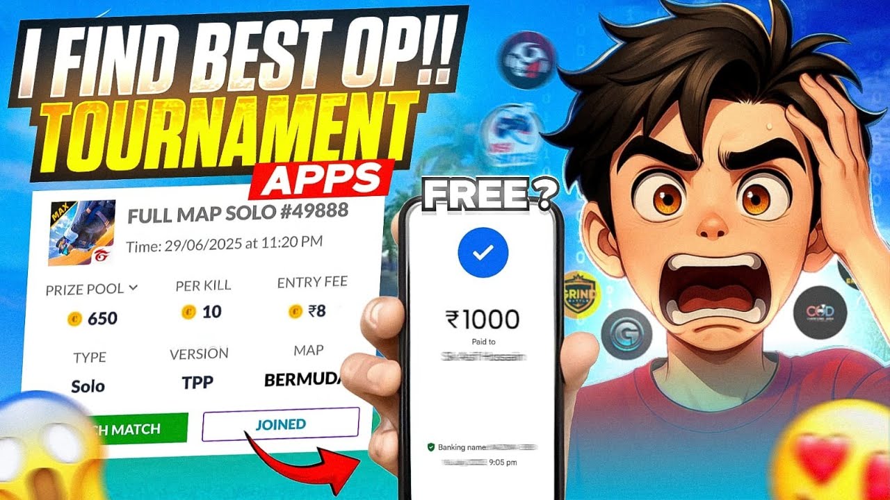 I FIND BEST TOURNAMENT APP🔥 | MOST TRUSTED APP EVER ✅ || DARK REALTY OF TOURNAMENT APP💀 IS SCAMMER??