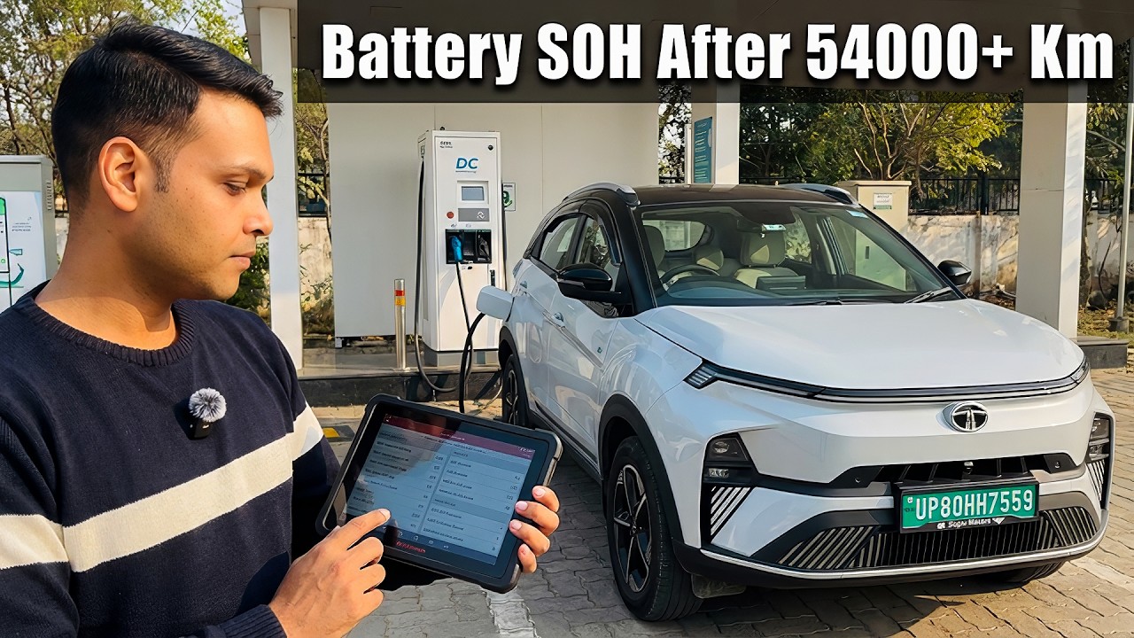54,000 Km Baad Samajh Aaya EV Battery Ka Sach | Tata Nexon EV SOH Honest Test