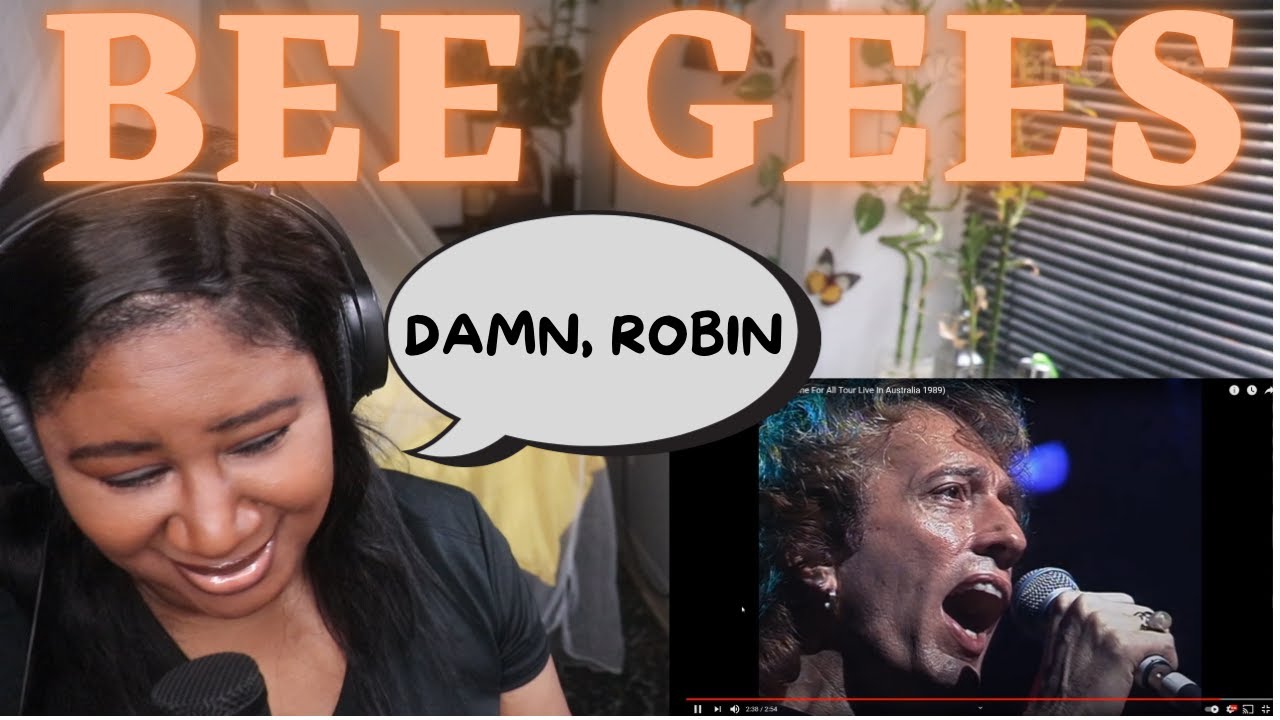 Bee Gees - Massachusetts Live(1989)REACTION
