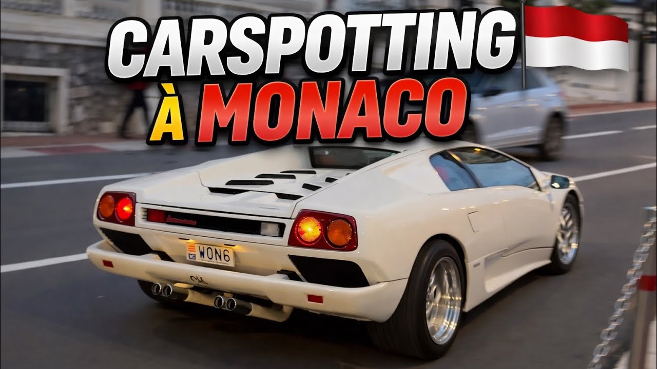 Monaco en feu : Les Lamborghini dominent la nuit ! 💥🏁