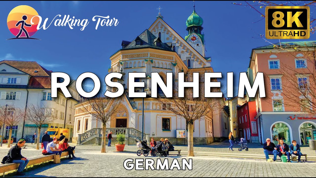 Rosenheim, Germany 🇩🇪 | A Walking Tour of Hidden Spots