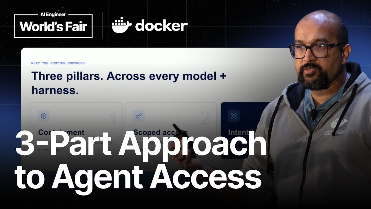 Unlock Agent Autonomy: The Runtime for AI-Native Systems &mdash; Tushar Jain, Docker