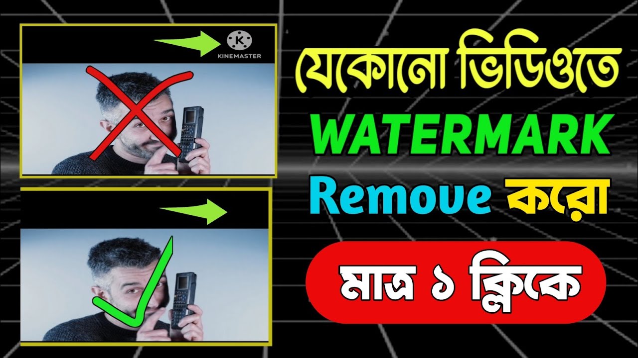 How To Remove Watermark From Video | Watermark Remover App