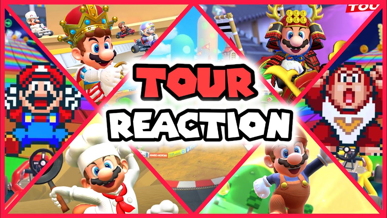 Mario Tour REACTION in Mario Kart Tour! (DS Mario Circuit Debuts)