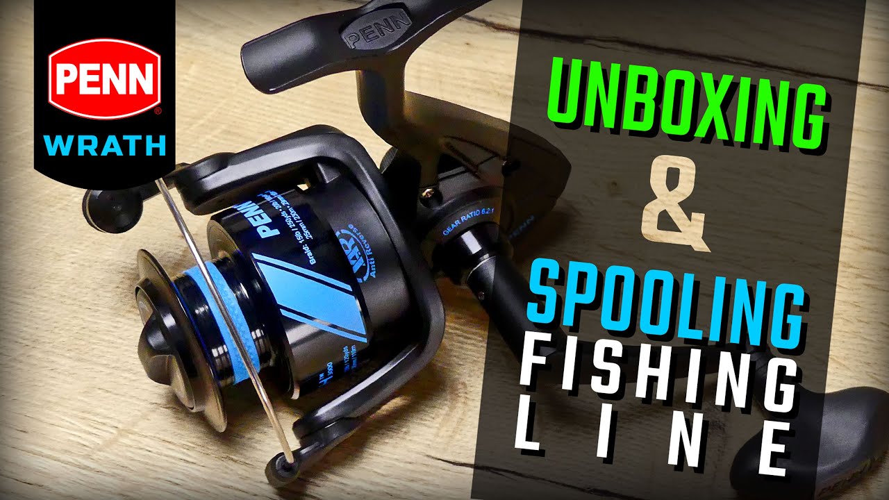Penn Wrath 3000 unboxing and first spool up with Trabucco T-force super iso monofilament