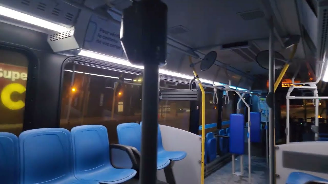 2 for 1: Montreal STM 110 bus ride + metro ride from the LaSalle sector to Charlevoix metro station