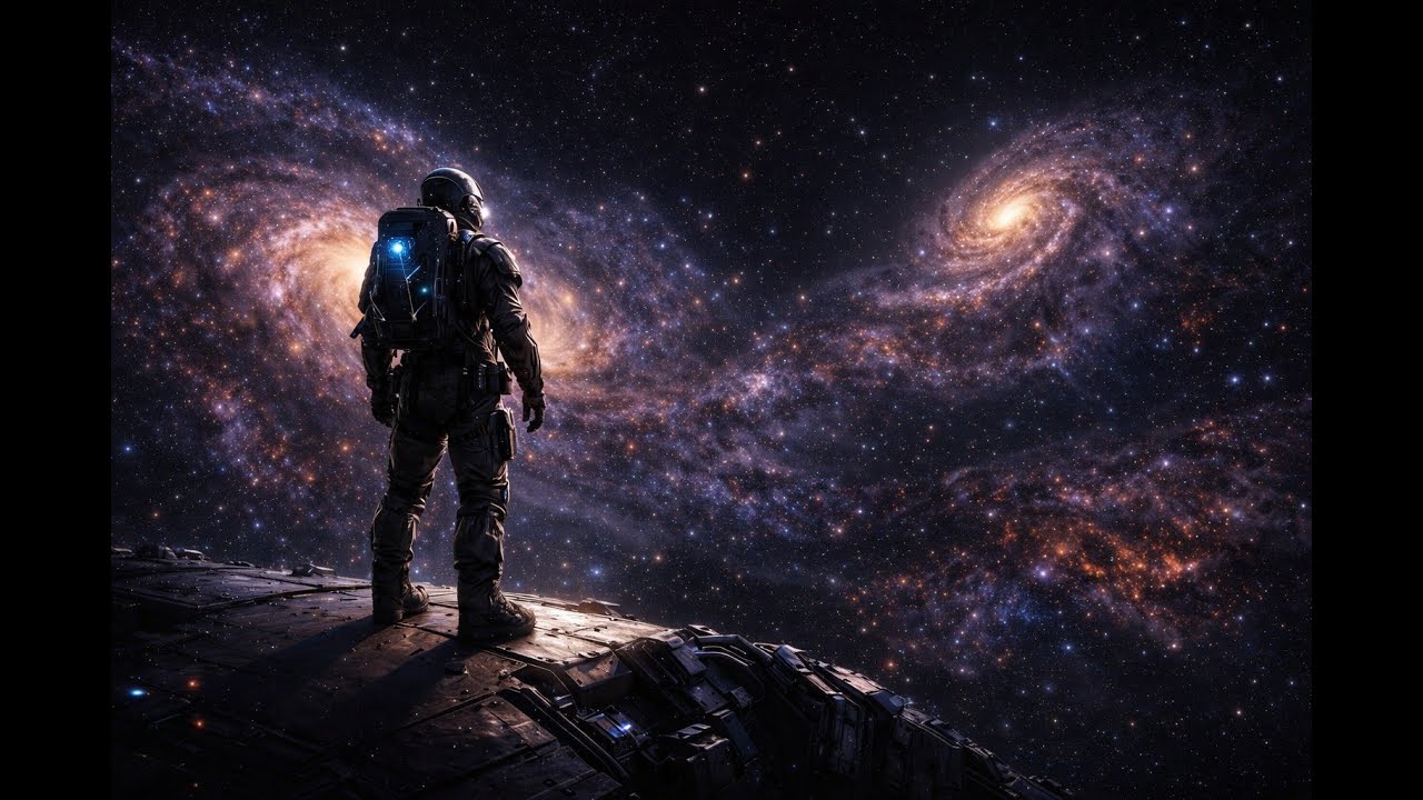 How Far Is Forever? | A Cosmic Journey Through Dark Synthwave🚀