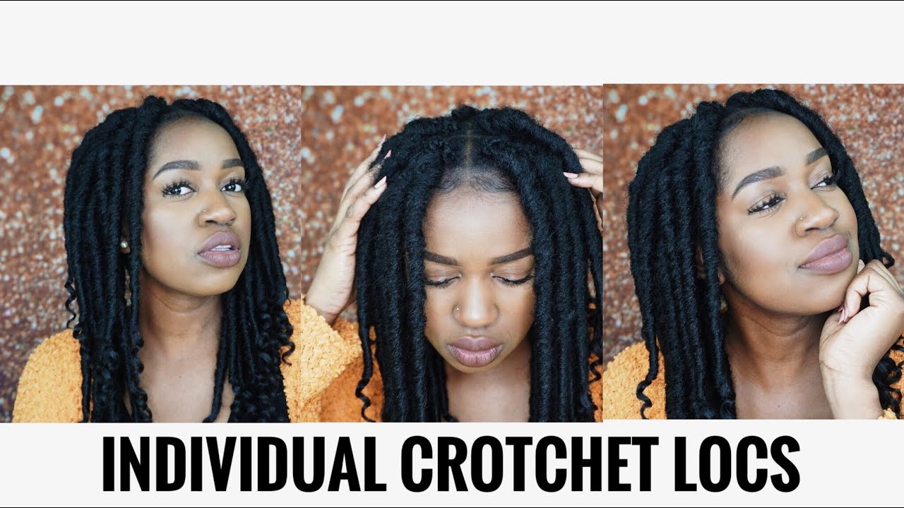 INDIVIDUAL CROTCHET LOCS/ GIVEAWAY!!!!  FT FREETRESS CUBAN LOCS