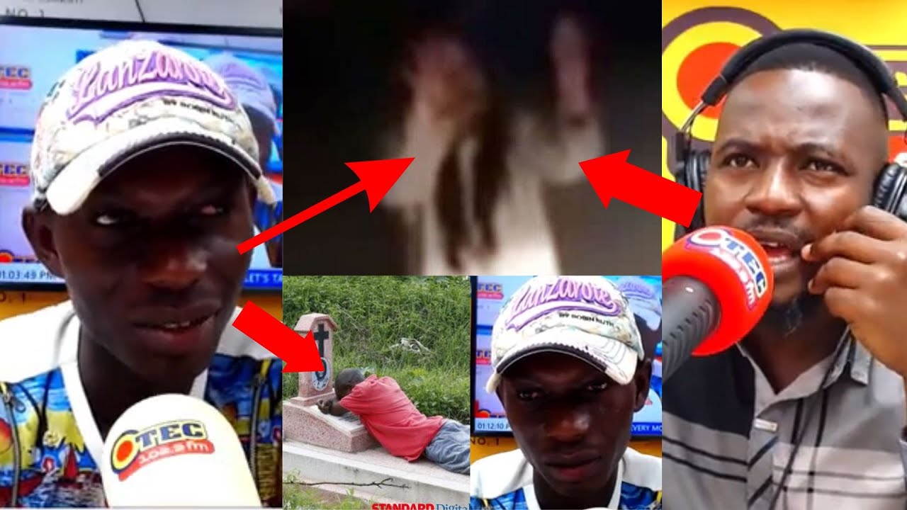 Asem Beba Dabi; Young Guy talked to Gh0sts live camera after he was sent to deliver a message...