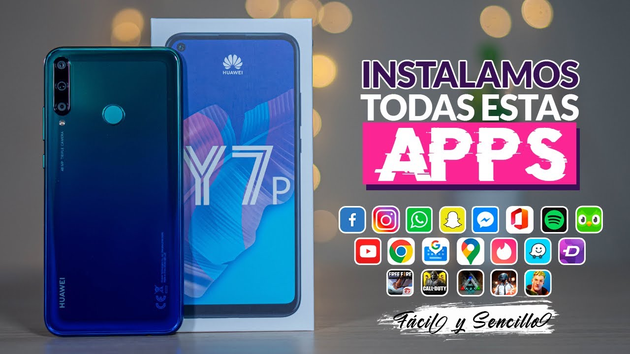 HUAWEI Y7p│La GUÍA DEFINITIVA para INSTALAR CUALQUIER APLICACIÓN sin PLAY STORE👌