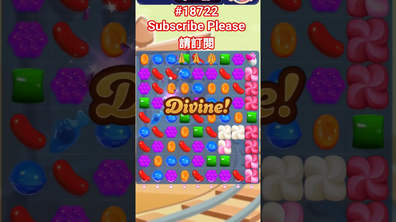 Candy Crush#18722 糖果傳奇18722關 #CandyCrush #18722#糖果傳奇