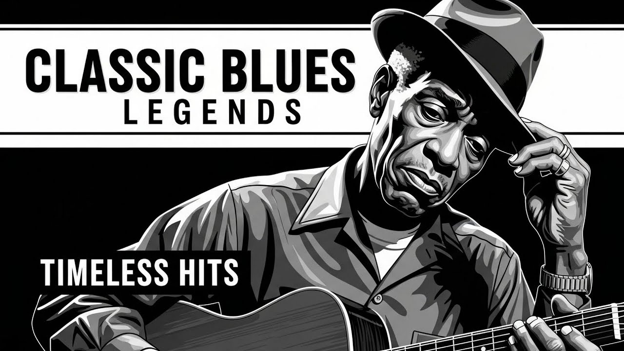 Etta James, Clapton, ZZ Top, Jimi Hendrix Inspired Emotional Lady Blues Rock Nostalgic Night Rain