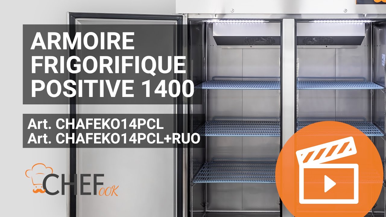 Armoire frigorifique positive professionnelle 1400