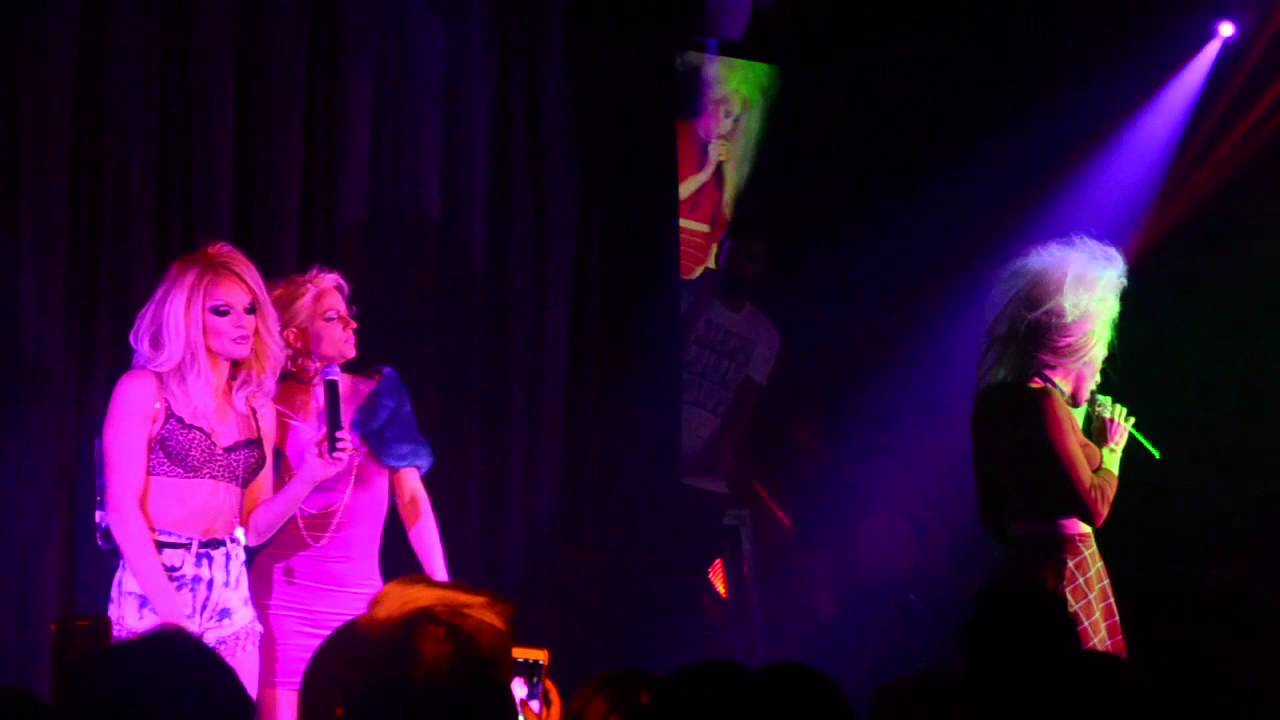 American Apparel Ad Girls - Willam, Courtney Act, and Alaska Performing Live