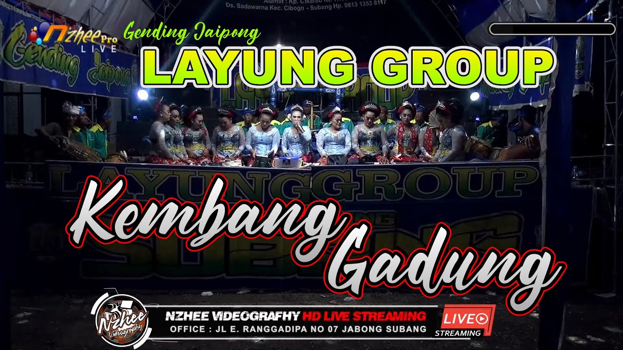 KEMBANG GADUNG GENDING JAIPONG LAYUNG GROUP TERBARU 2023