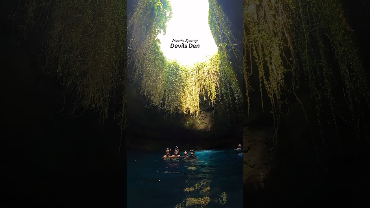 Devils Den: A MUST SEE in Florida #floridasprings #devilsden #florida