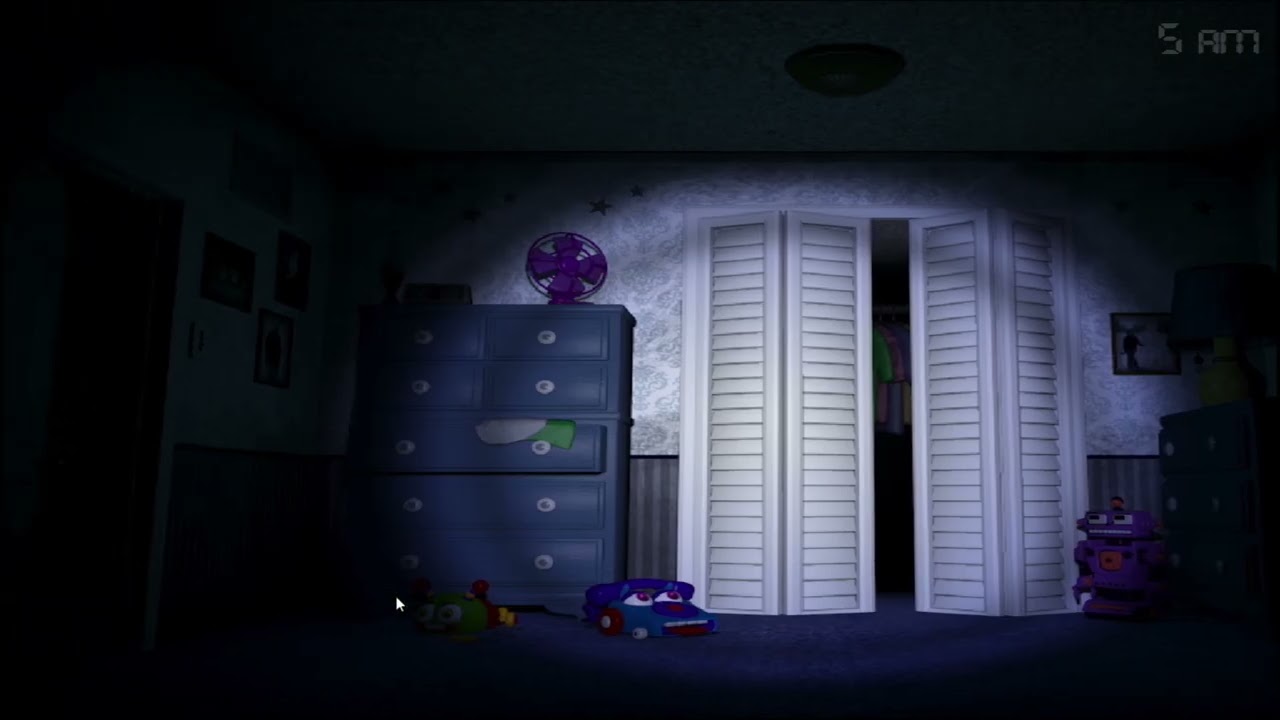 I survied a night with the withered animatronics