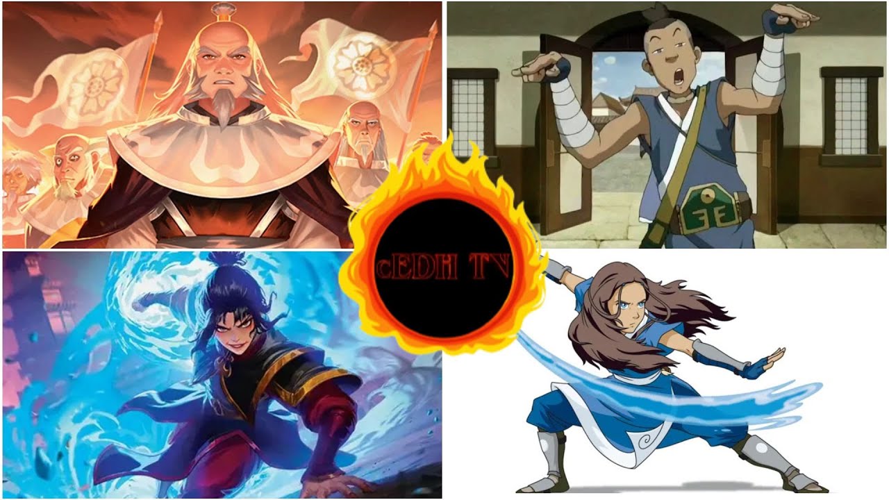 Fire Lord Azula vs Iroh, Grand Lotus vs Katara Waterbending Master vs Sokka cEDH Gameplay