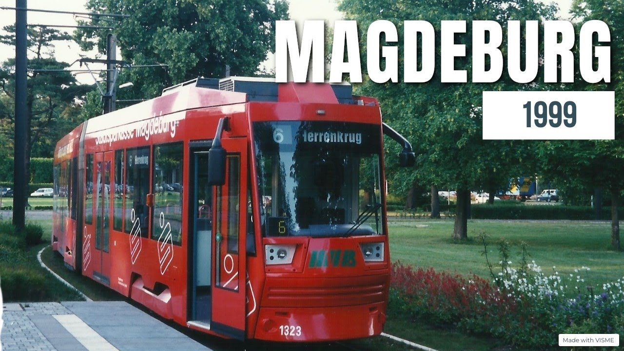 Straßenbahn Magdeburg | Trams in Magdeburg 1999