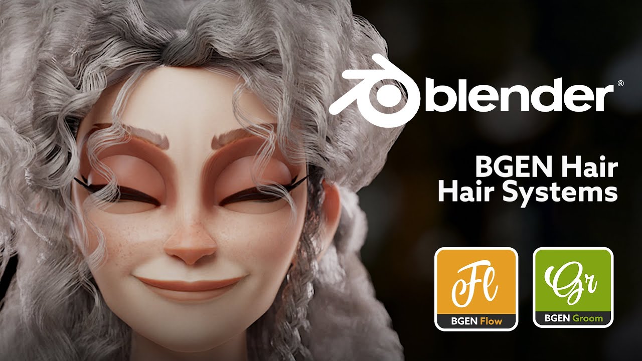 A new way to simulate hair in Blender [BGEN hair systems Update]