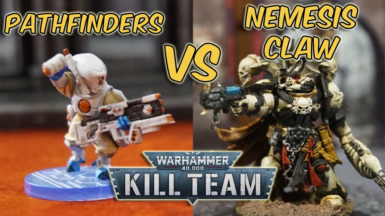 Pathfinders VS Nemesis Claw - Kill Team Battle Report