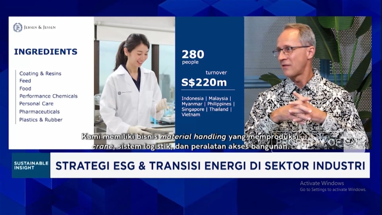 Bantu Industri RI Terapkan ESG & Transisi Energi, Perusahaan Asing Ini Punya Solusi