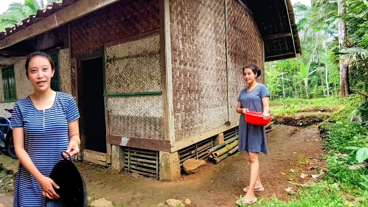 Waah !! Penasaran Rasanya Cilok Buatan Gadis Desa, Suasana Kampung Yang Damai