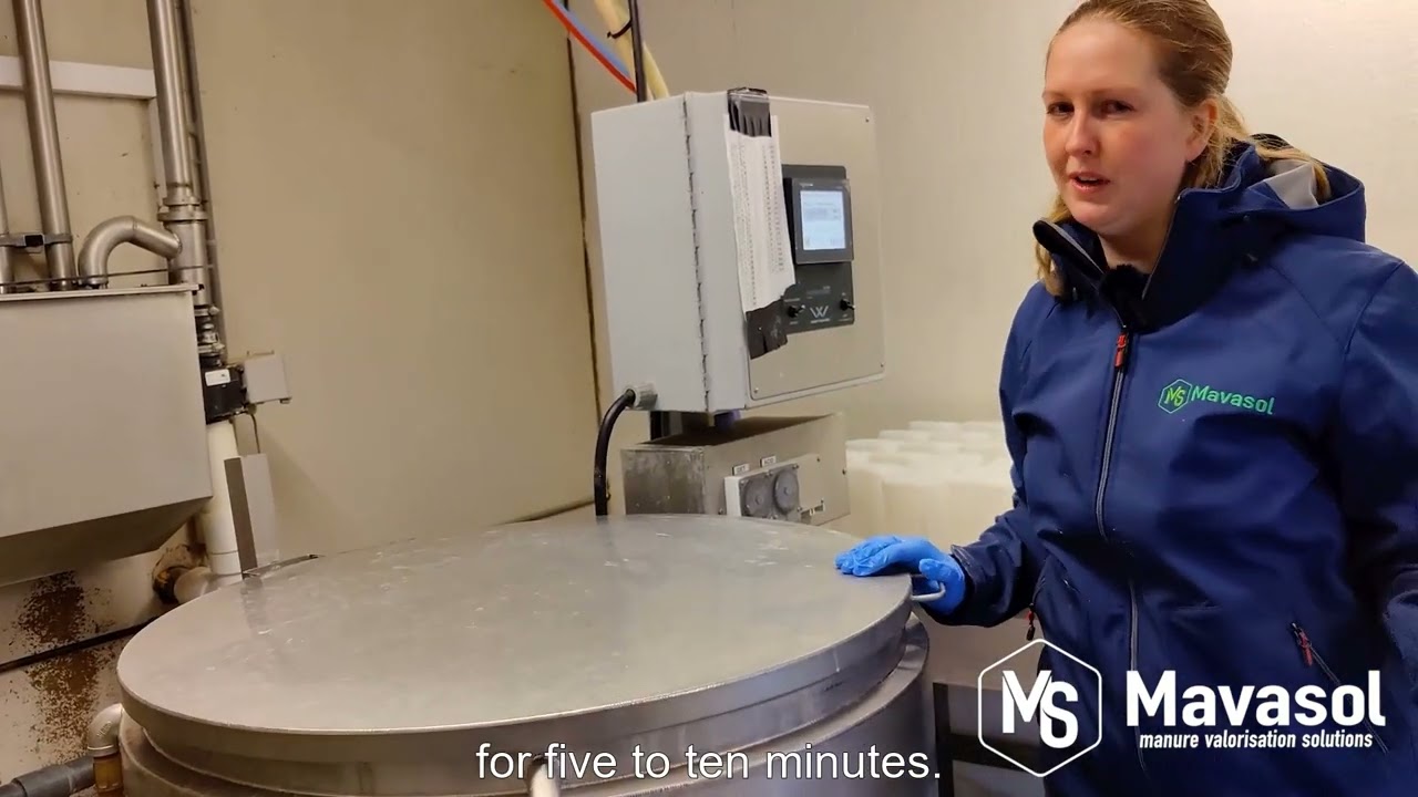 Westwaard Pasteurizer explanation | Mavasol