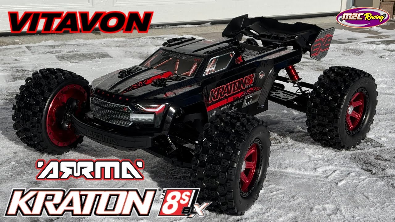 Диски Arrma Kraton 8s EXB (Vitavon Beadlock Rims) EP.3