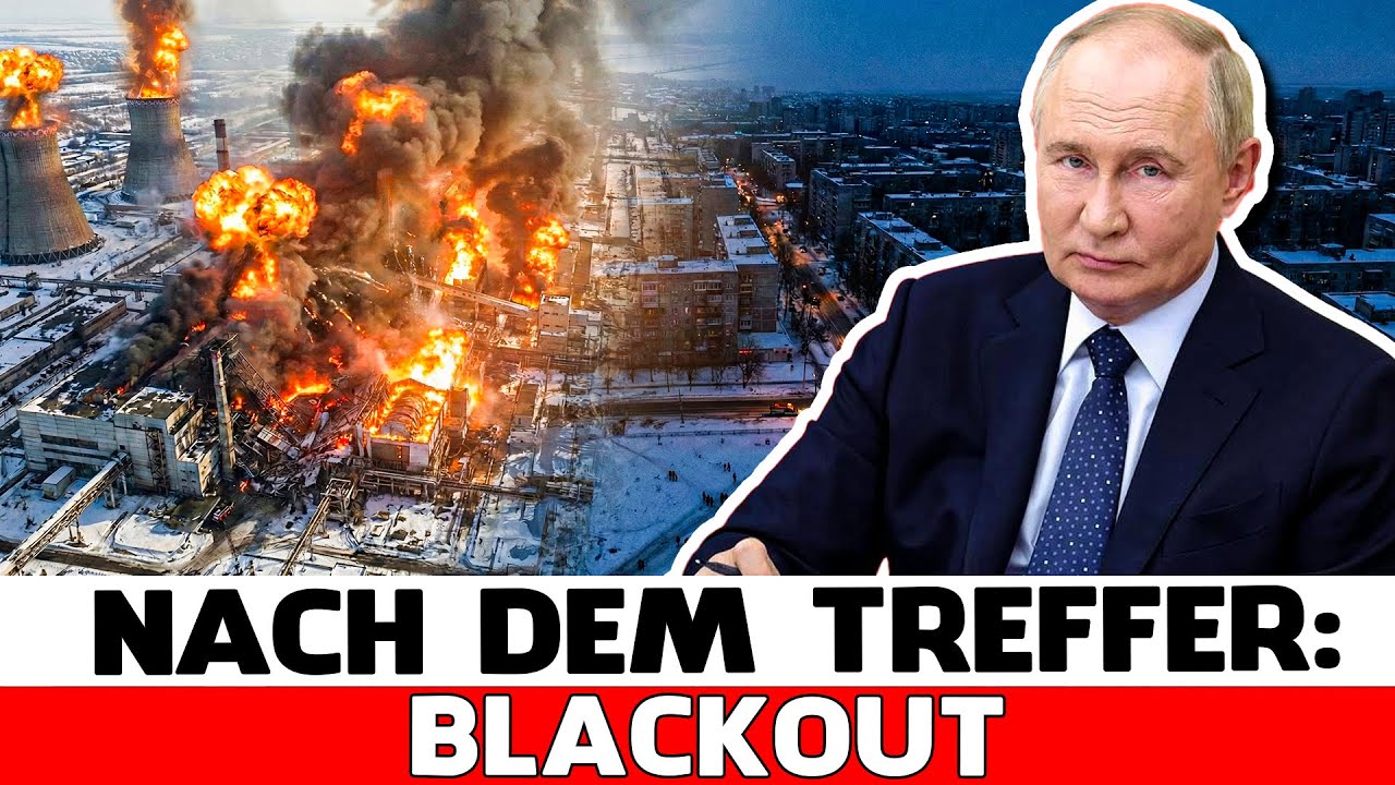 Blackout ohne Hoffnung: Nach dem Kraftwerk-Treffer friert Charkiw ein
