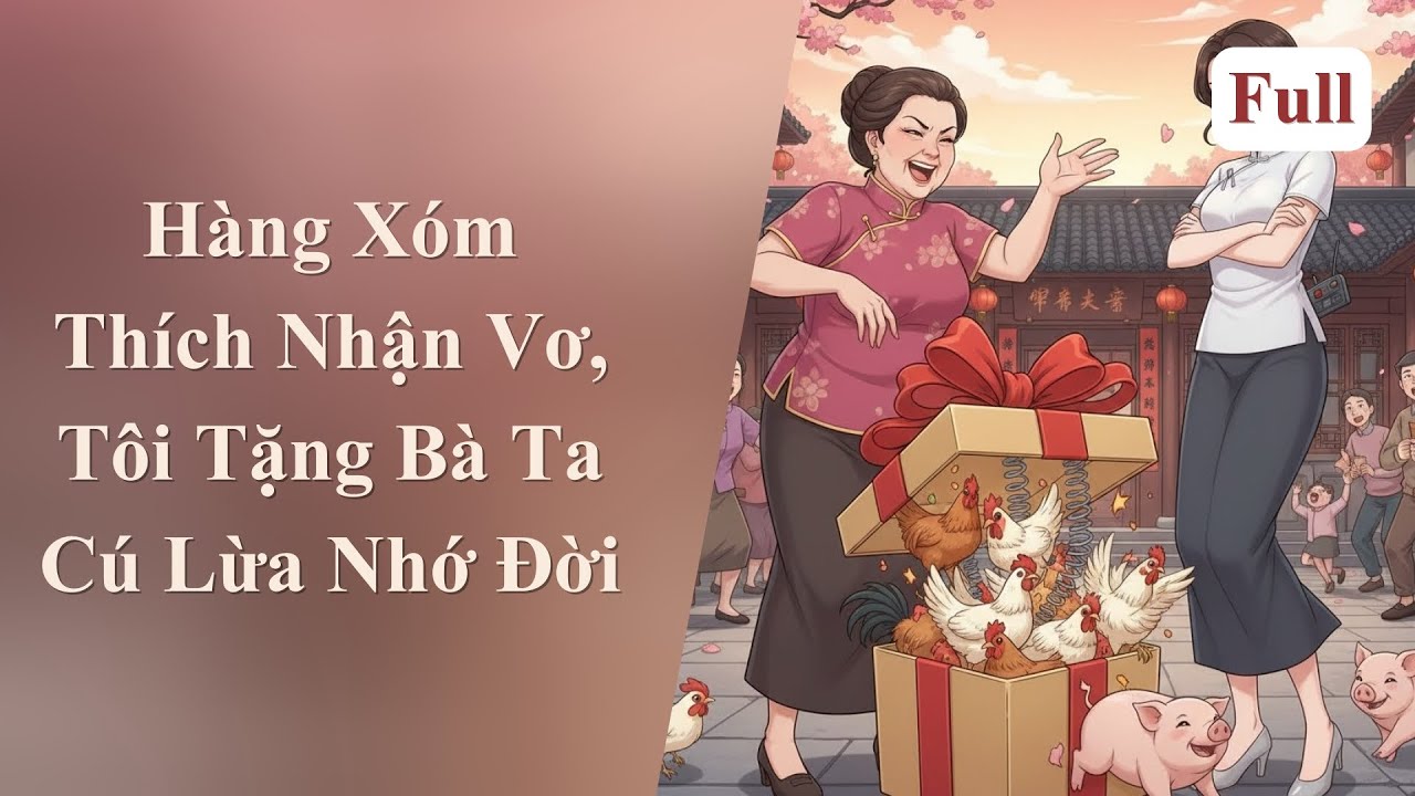 [Full] Hàng Xóm Thích Nhận Vơ, Tôi Tặng Bà Ta Cú Lừa Nhớ Đời | Hiện đại | Truyện Audio
