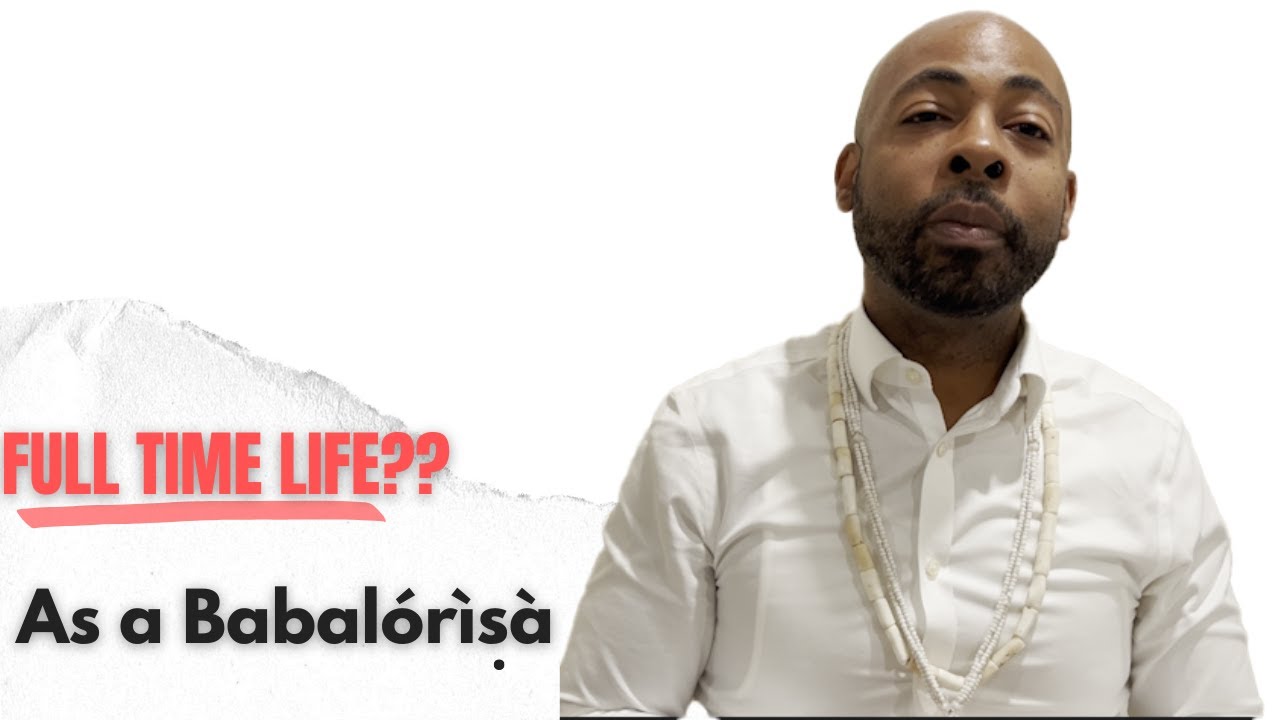 A full time Babalorisa or Iyalorisa?