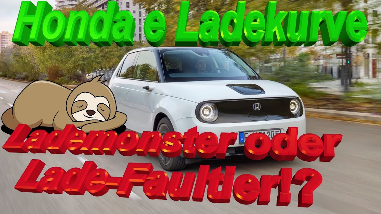Ladekurve Honda e: Kann der E-Flitzer dem VW e-up! bei der Ladegeschwindigkeit das Wasser reichen?