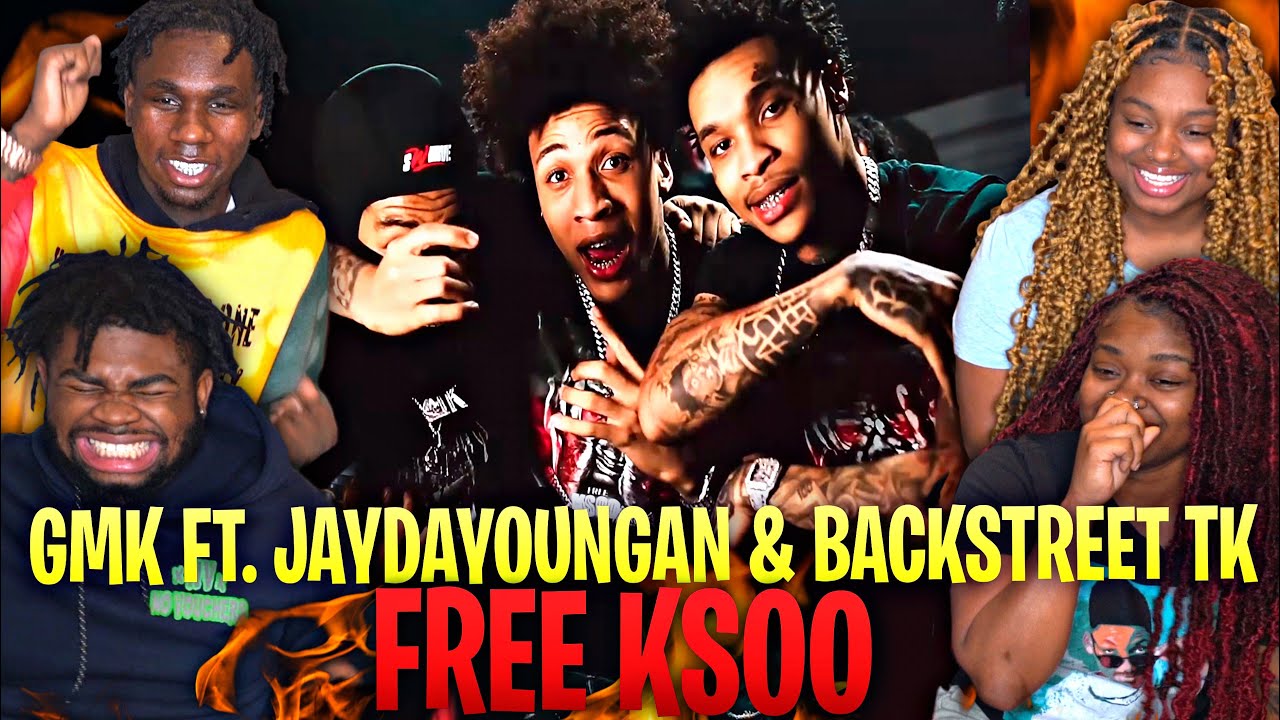 GMK - FREE KSOO feat. JayDaYoungan & Backstreet TK (Official Video) | REACTION