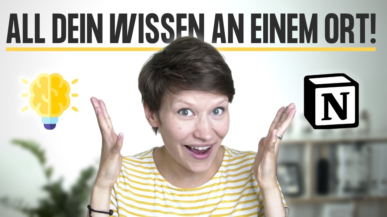 Kenntnis-Datenbank in Notion 🧠 All dein Wissen an einem Ort! Notion Life OS