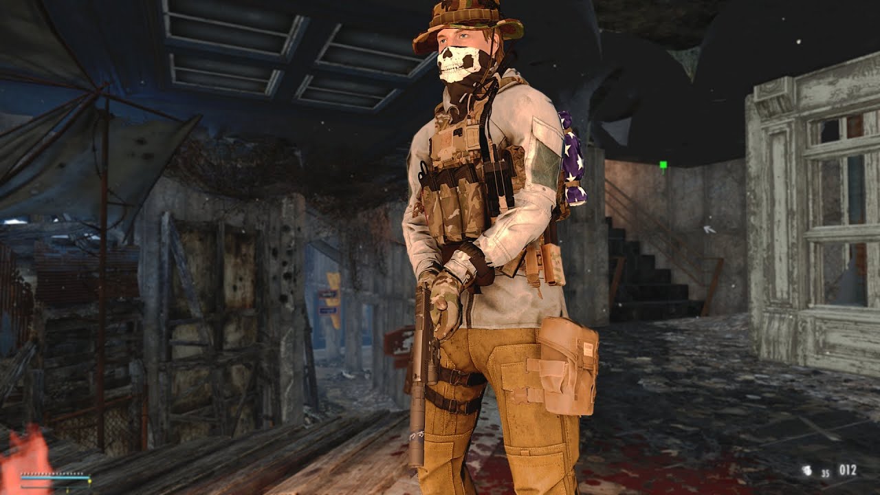 Fallout 4 MILSIM: "Hellghast Safe House" Operation Ultra MODDED 500+mods