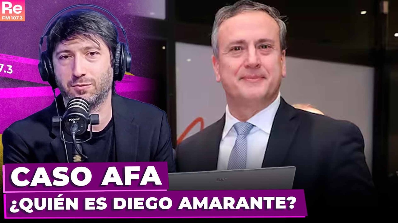 CASO AFA: ¿QUIÉN ES DIEGO AMARANTE? | FRANCO MIZRAHI