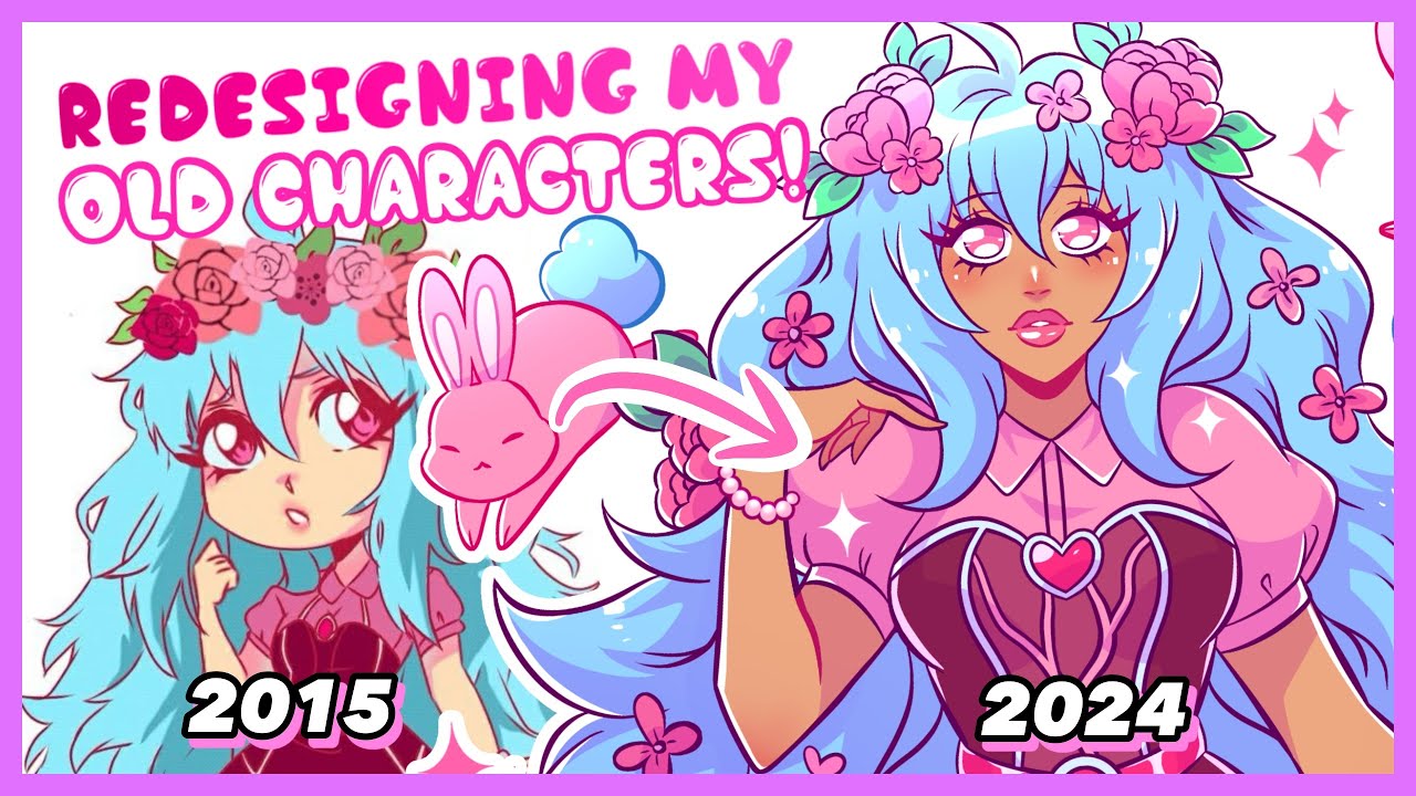 Redrawing My old Art 10 Years Later!
