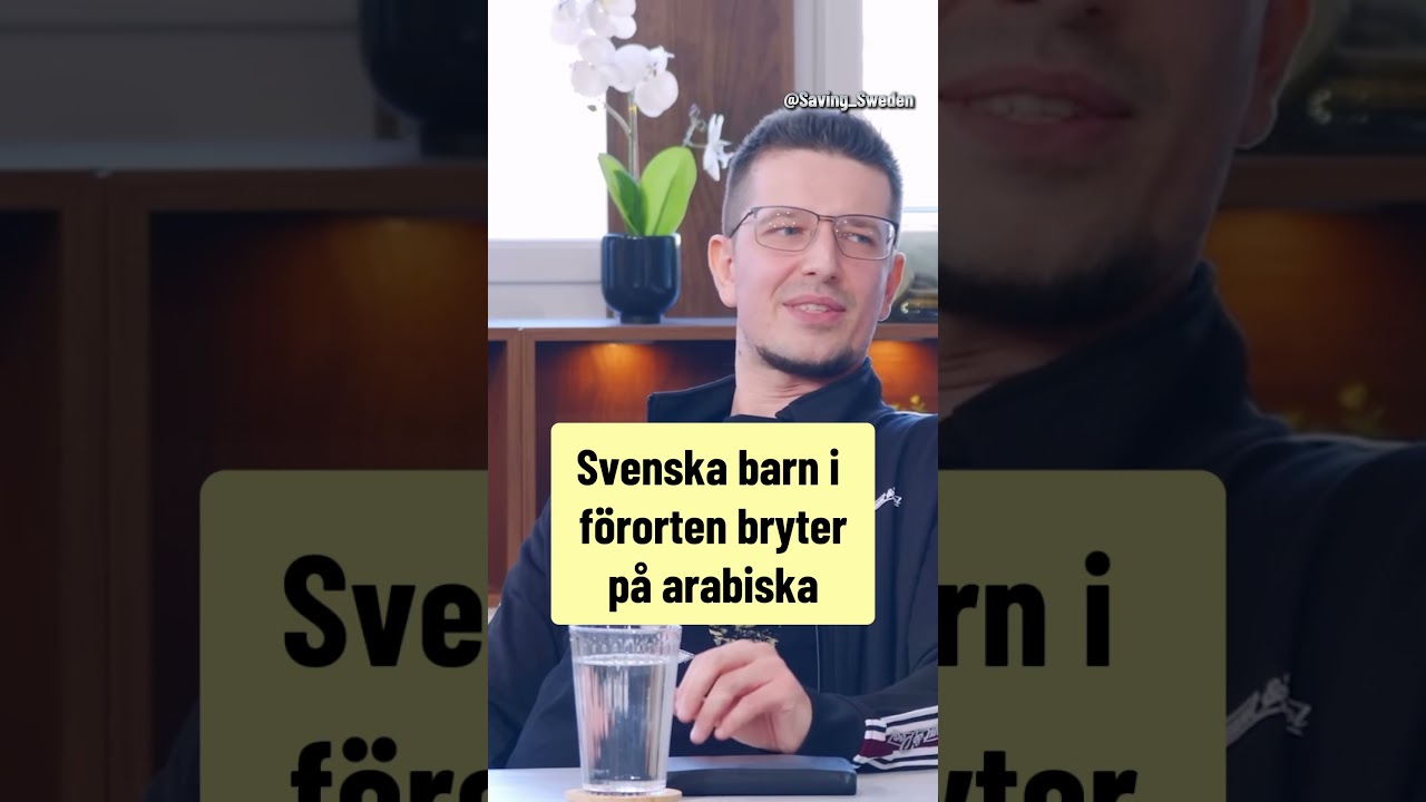 Svenska barn i förorten bryter på arabiska