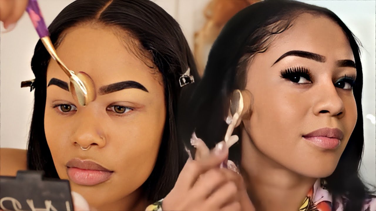 I FOLLOWED SAWEETIE'S VOGUE MAKEUP TUTORIAL AND IVE DECIDED TO STAN!! | Arnellarmon